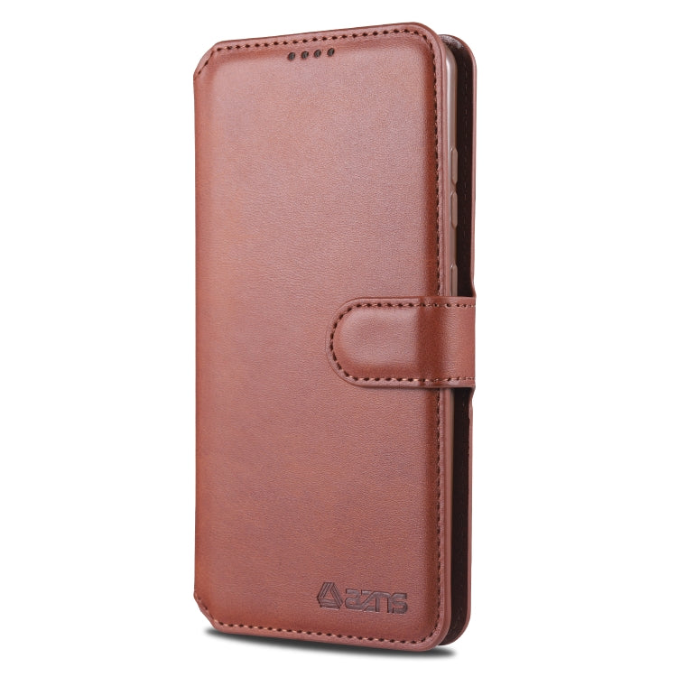 For Samsung Galaxy S20 AZNS Calf Texture Horizontal Flip Leather Case, with Holder & Card Slots & Wallet & Photo Frame