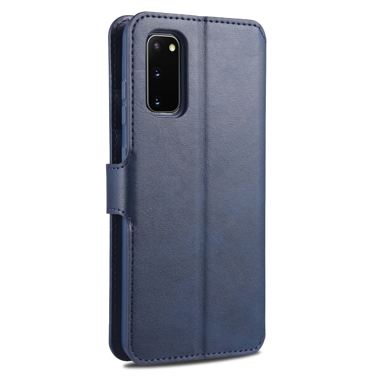 For Samsung Galaxy S20 AZNS Calf Texture Horizontal Flip Leather Case, with Holder & Card Slots & Wallet & Photo Frame