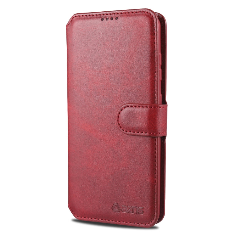 For Samsung Galaxy S20 AZNS Calf Texture Horizontal Flip Leather Case, with Holder & Card Slots & Wallet & Photo Frame