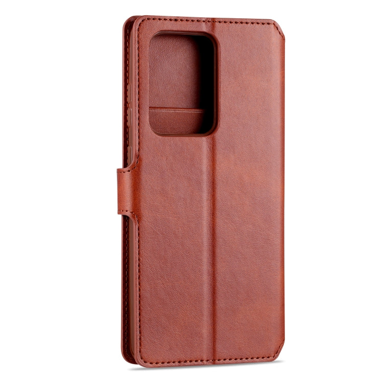 For Samsung Galaxy S20 Ultra AZNS Calf Texture Horizontal Flip Leather Case, with Holder & Card Slots & Wallet & Photo Frame