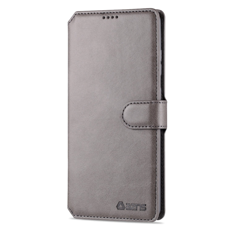 For Samsung Galaxy S20 Ultra AZNS Calf Texture Horizontal Flip Leather Case, with Holder & Card Slots & Wallet & Photo Frame