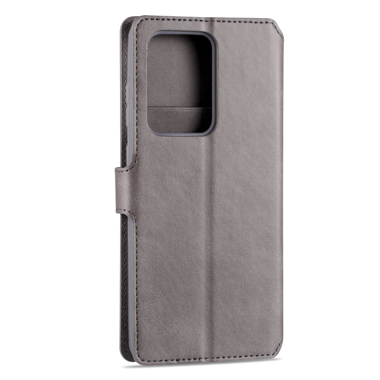 For Samsung Galaxy S20 Ultra AZNS Calf Texture Horizontal Flip Leather Case, with Holder & Card Slots & Wallet & Photo Frame