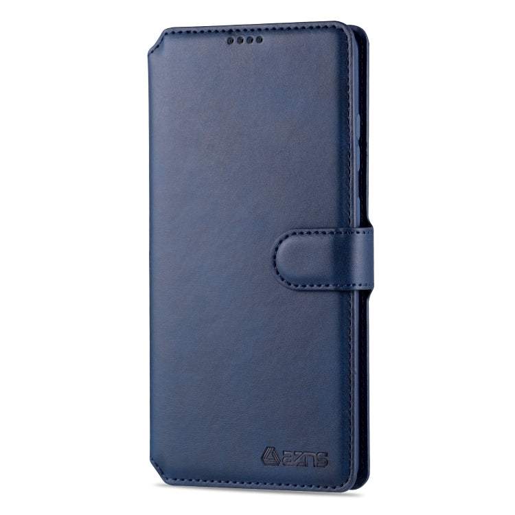 For Samsung Galaxy S20 Ultra AZNS Calf Texture Horizontal Flip Leather Case, with Holder & Card Slots & Wallet & Photo Frame