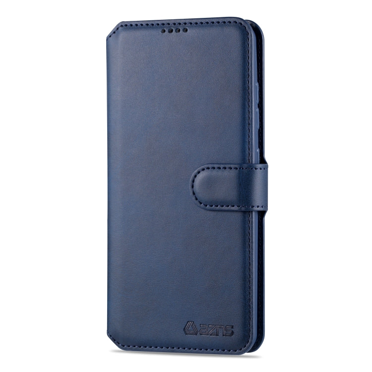For Samsung Galaxy A31 AZNS Calf Texture Horizontal Flip Leather Case, with Holder & Card Slots & Wallet & Photo Frame