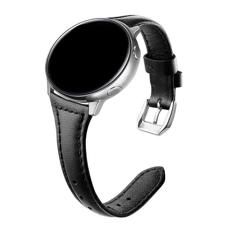 20mm T Slim Leather Watch Band for Samsung Galaxy Watch