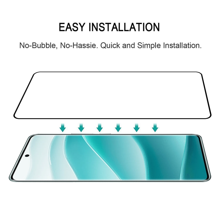 For Redmi Note 14 Pro 5G 25pcs 9H HD 3D Curved Edge Tempered Glass Film - Black