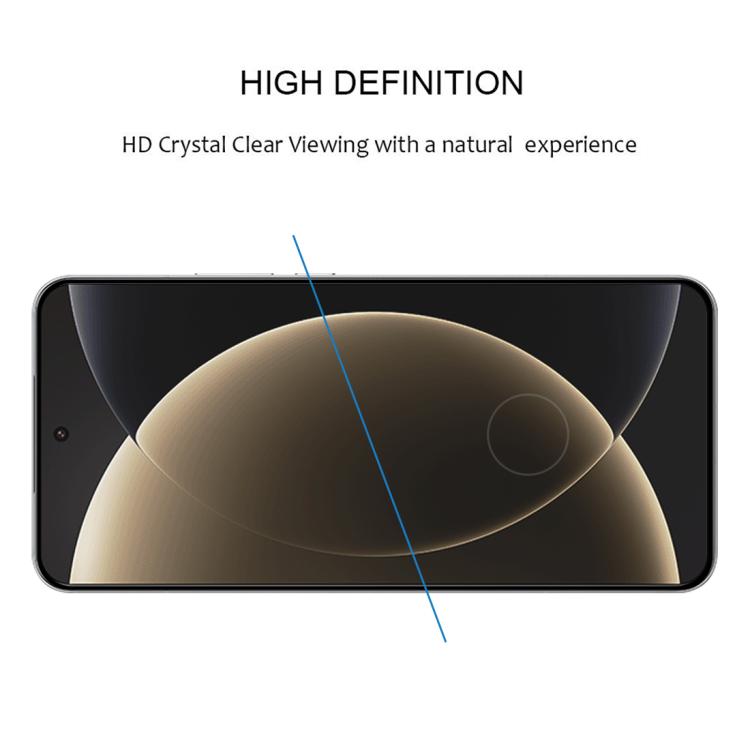 For Xiaomi 15 Ultra 25pcs 9H HD 3D Curved Edge Tempered Glass Film - Black