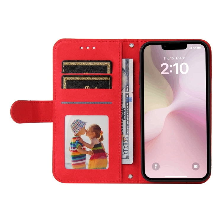 For iPhone 17e / 16e Skin Feel Life Tree Leather Phone Case