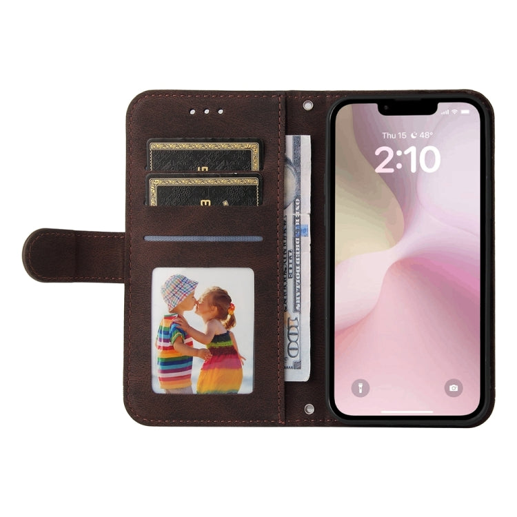 For iPhone 17e / 16e Skin Feel Life Tree Leather Phone Case