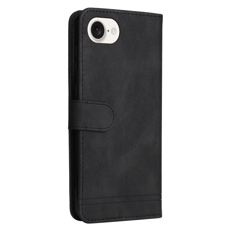 For iPhone 17e / 16e Skin Feel Life Tree Leather Phone Case