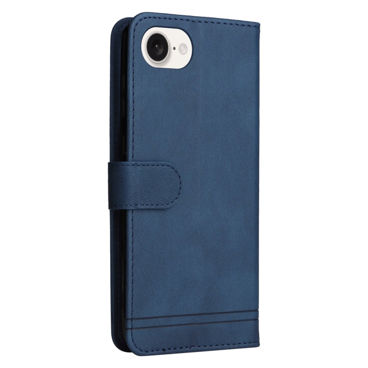 For iPhone 17e / 16e Skin Feel Life Tree Leather Phone Case