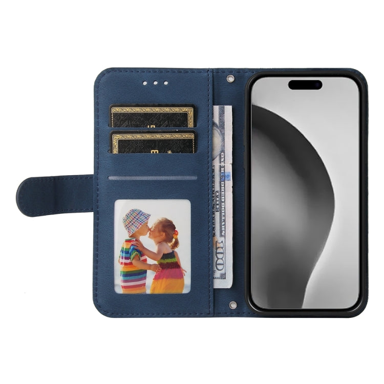 For iPhone 16 Pro Max Skin Feel Life Tree Leather Phone Case