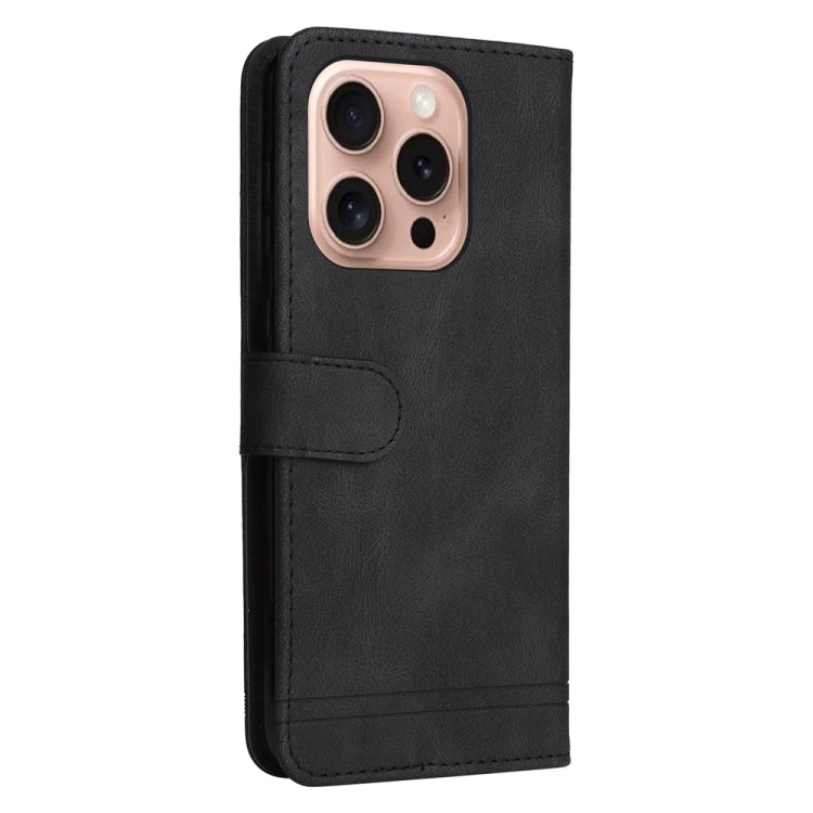 For iPhone 16 Pro Skin Feel Life Tree Leather Phone Case