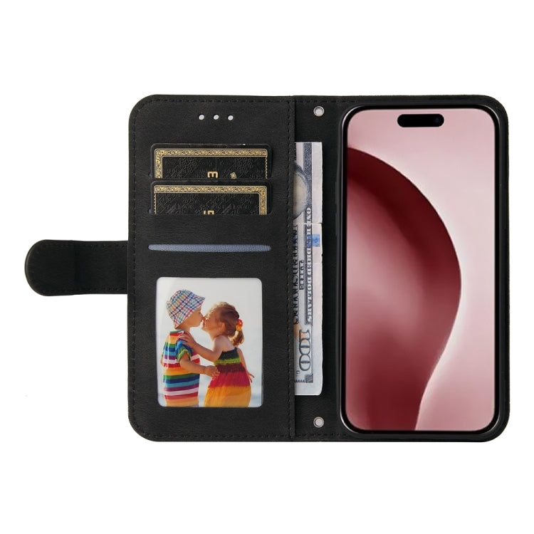 For iPhone 16 Pro Skin Feel Life Tree Leather Phone Case