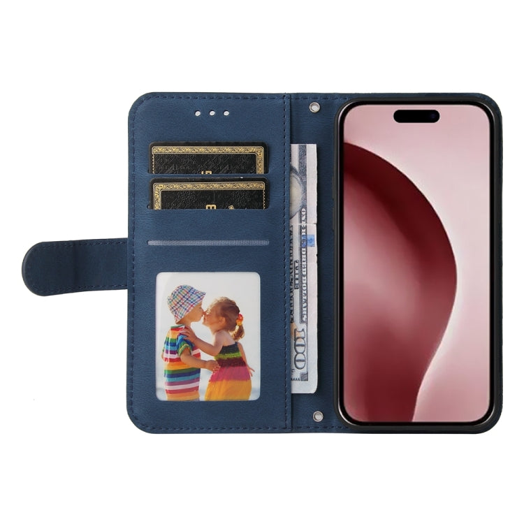 For iPhone 16 Pro Skin Feel Life Tree Leather Phone Case