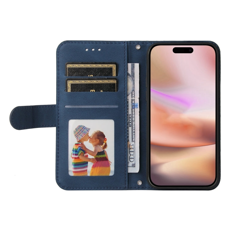 For iPhone 16 Plus Skin Feel Life Tree Leather Phone Case