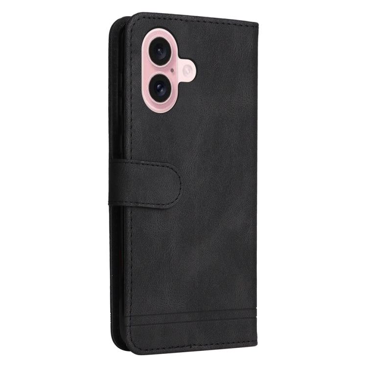 For iPhone 16 Skin Feel Life Tree Leather Phone Case