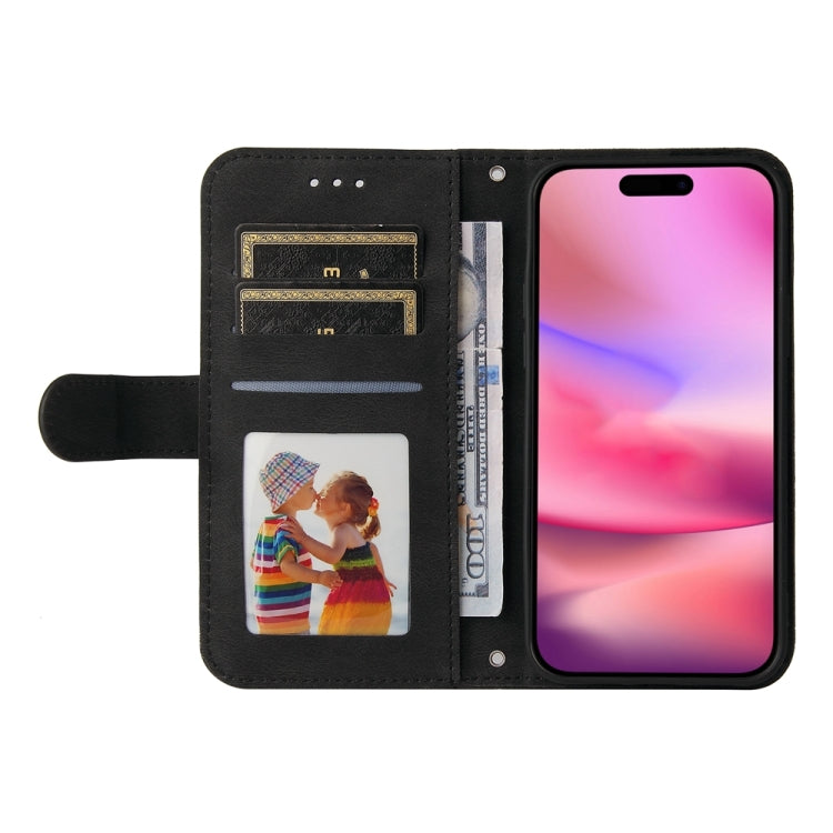 For iPhone 16 Skin Feel Life Tree Leather Phone Case