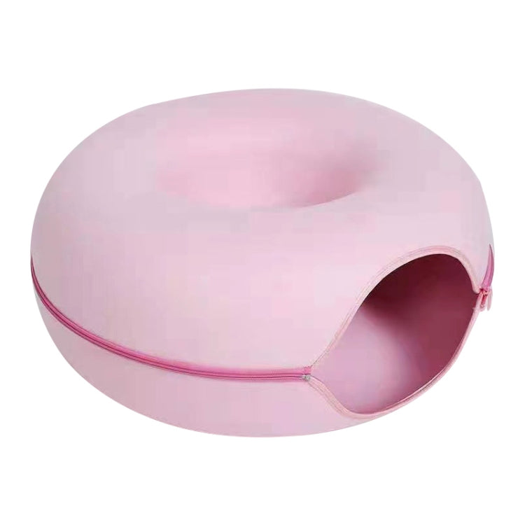Round Wool Felt Cat Litter Tunnel Cat Litter, Size: