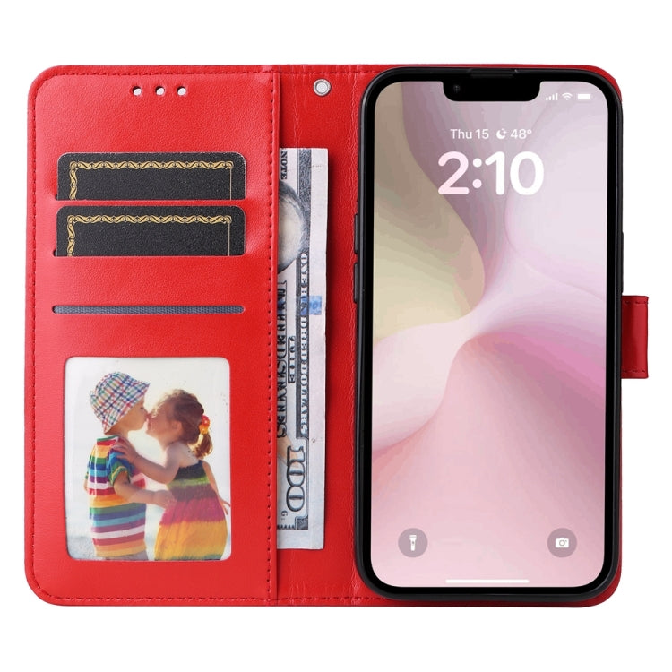 For iPhone 17e / 16e Embossed Sunflower Leather Phone Case