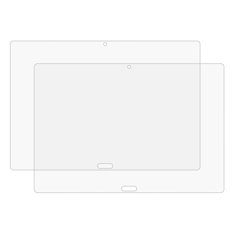 2 PCS For Lenovo Tab P10 X705M 9H 0.3mm Explosion-proof Tempered Glass Film