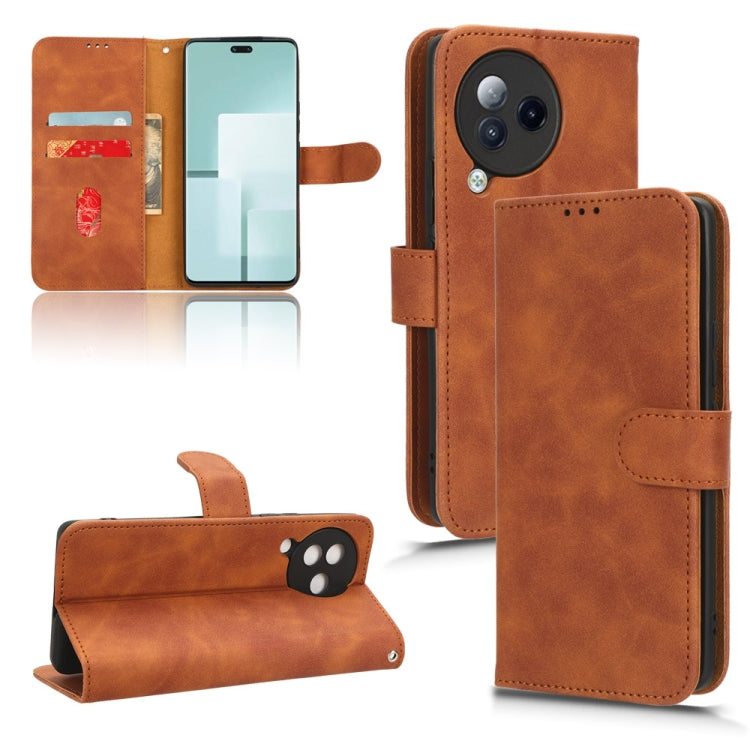 For Xiaomi Civi 3 5G Skin Feel Magnetic Flip Leather Phone Case
