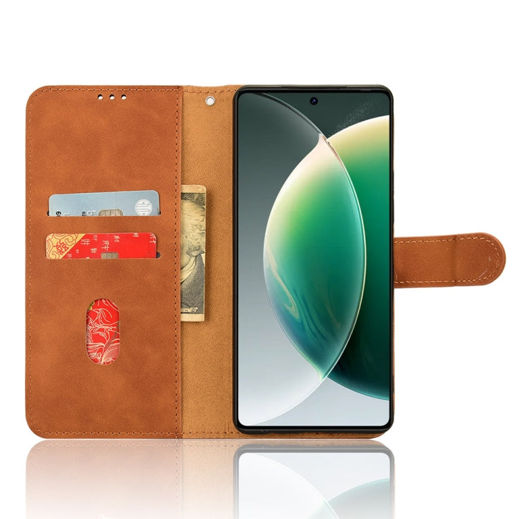 For Tecno Camon 30 4G Skin Feel Magnetic Flip Leather Phone Case