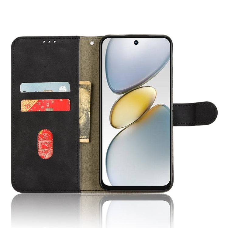 For Tecno Pop 9 Skin Feel Magnetic Flip Leather Phone Case