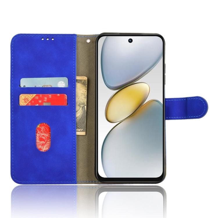 For Tecno Pop 9 Skin Feel Magnetic Flip Leather Phone Case