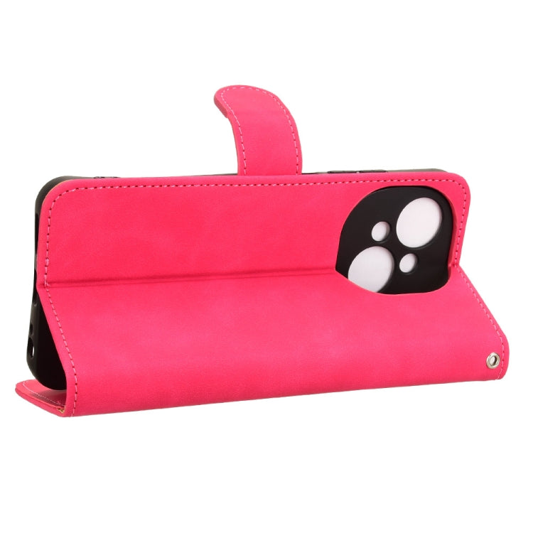For Tecno Pop 9 Skin Feel Magnetic Flip Leather Phone Case