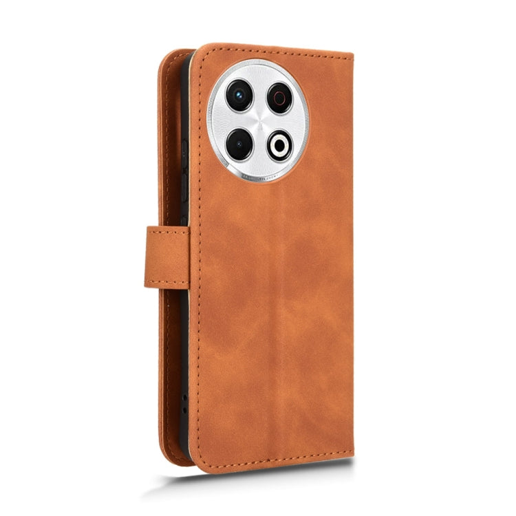 For Tecno Spark 30 Pro 4G Skin Feel Magnetic Flip Leather Phone Case