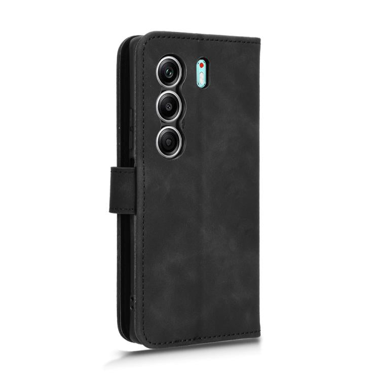 For Tecno Camon 40 Skin Feel Magnetic Flip Leather Phone Case