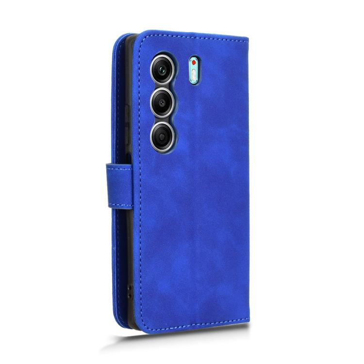 For Tecno Camon 40 Skin Feel Magnetic Flip Leather Phone Case
