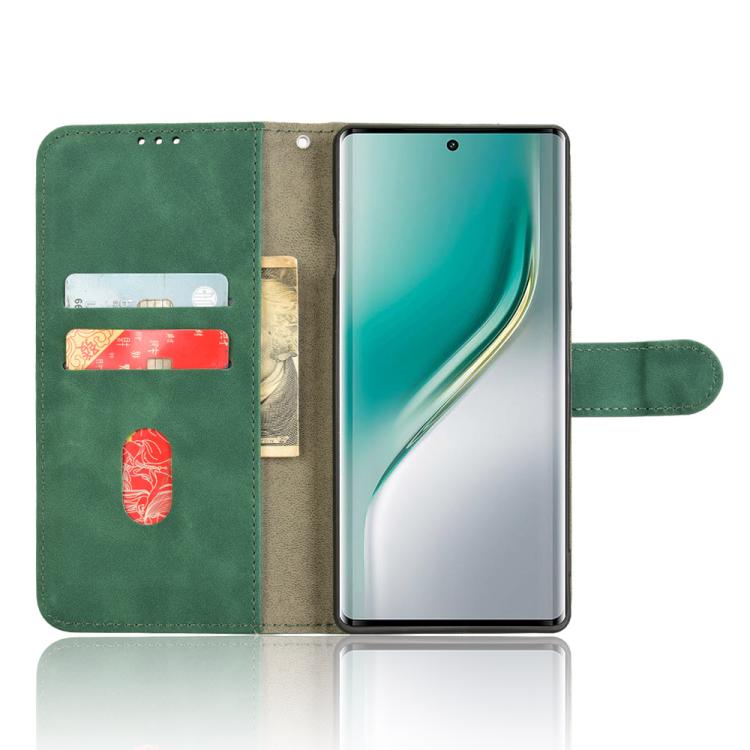 For Tecno Camon 40 Skin Feel Magnetic Flip Leather Phone Case