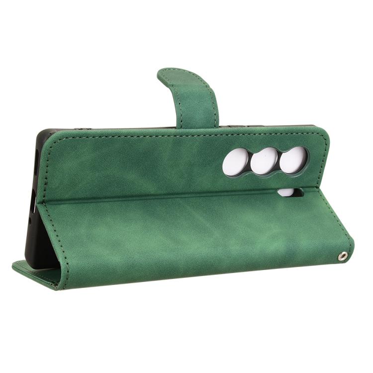 For Tecno Camon 40 Skin Feel Magnetic Flip Leather Phone Case