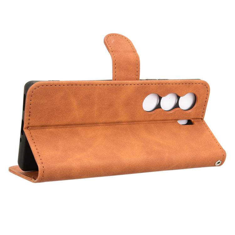 For Tecno Camon 40 Skin Feel Magnetic Flip Leather Phone Case