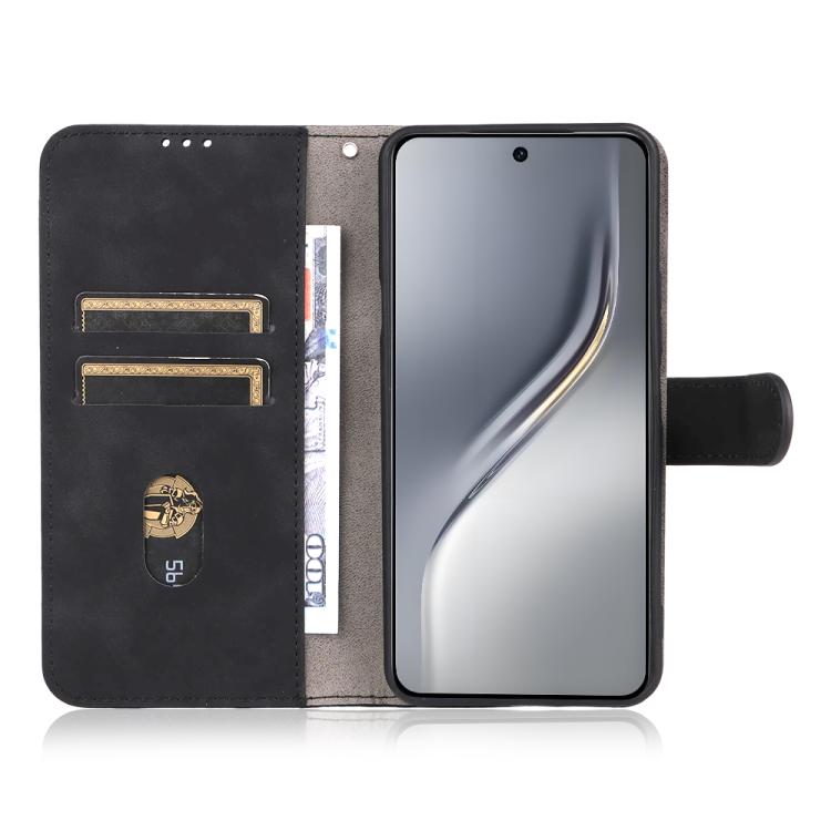 For Tecno Camon 40 Premier Skin Feel Magnetic Flip Leather Phone Case