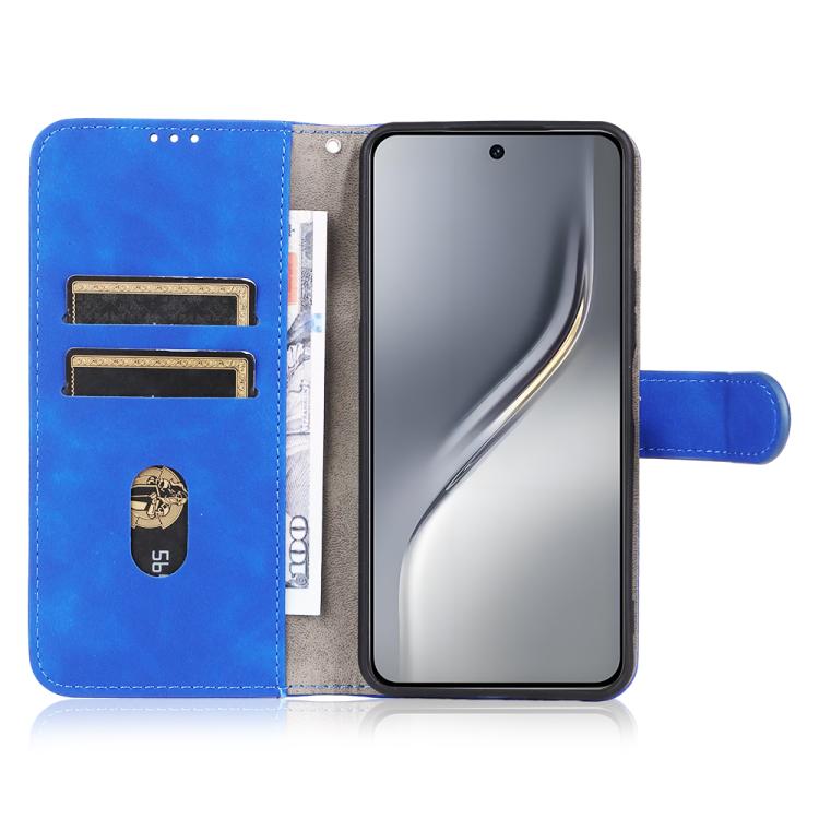 For Tecno Camon 40 Premier Skin Feel Magnetic Flip Leather Phone Case