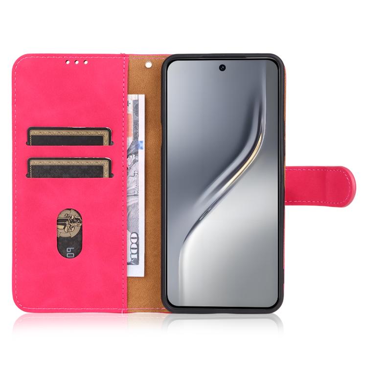 For Tecno Camon 40 Premier Skin Feel Magnetic Flip Leather Phone Case
