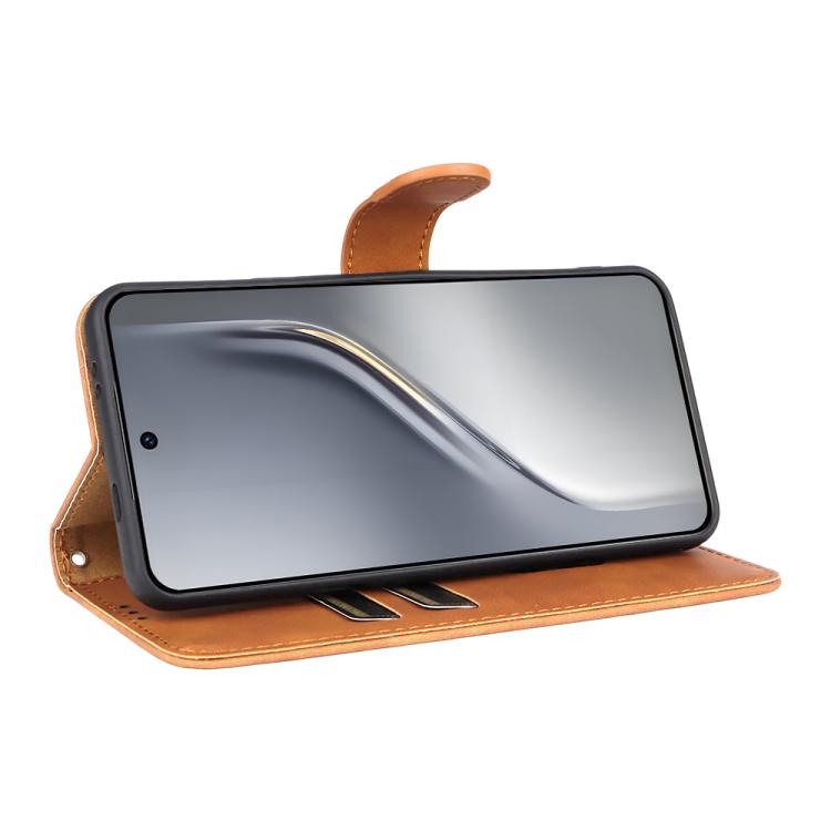 For Tecno Camon 40 Premier Skin Feel Magnetic Flip Leather Phone Case