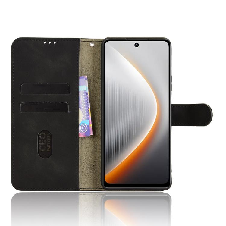 For Tecno Pova 7 5G Skin Feel Magnetic Flip Leather Phone Case