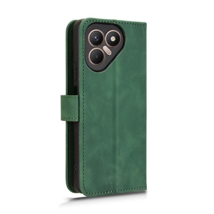 For Tecno Pova 7 5G Skin Feel Magnetic Flip Leather Phone Case