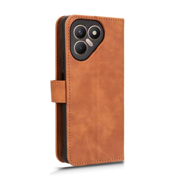 For Tecno Pova 7 5G Skin Feel Magnetic Flip Leather Phone Case
