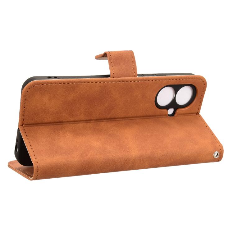 For Tecno Spark Go 2 4G Skin Feel Magnetic Flip Leather Phone Case