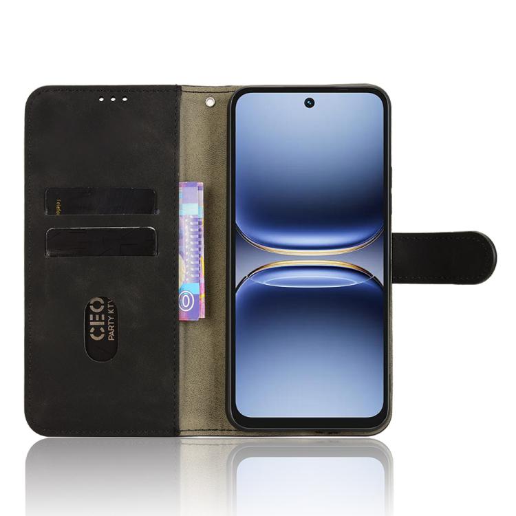 For Tecno Spark 40 4G Skin Feel Magnetic Flip Leather Phone Case