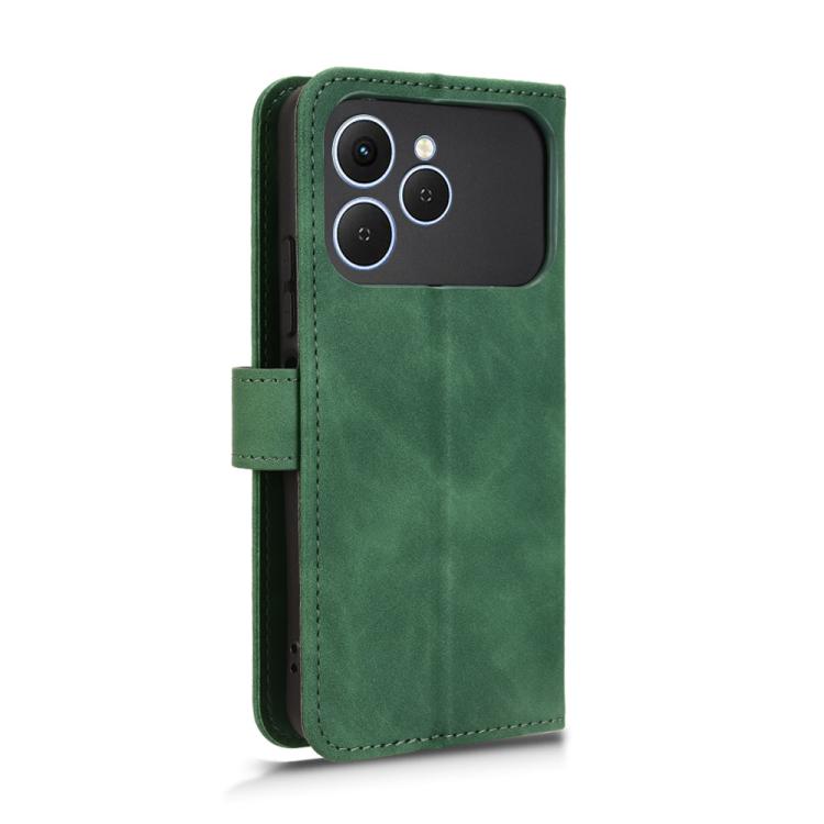 For Tecno Spark 40 4G Skin Feel Magnetic Flip Leather Phone Case