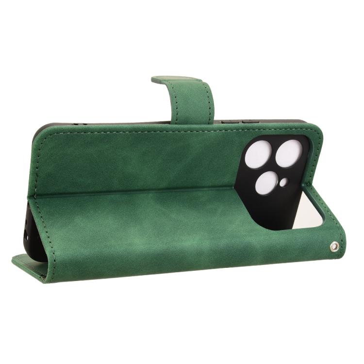 For Tecno Spark 40 4G Skin Feel Magnetic Flip Leather Phone Case