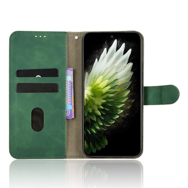 For Tecno Spark 40 Pro 4G Skin Feel Magnetic Flip Leather Phone Case
