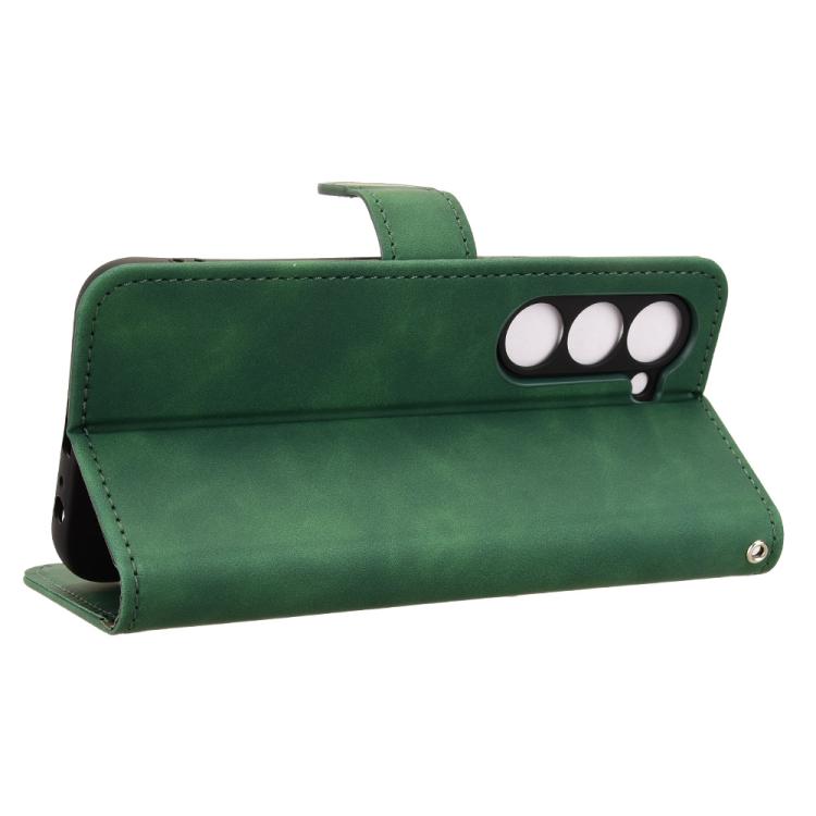 For Tecno Spark 40 Pro 4G Skin Feel Magnetic Flip Leather Phone Case