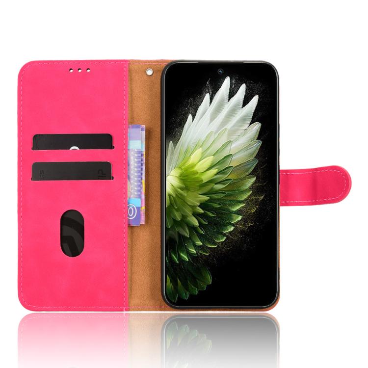 For Tecno Spark 40 Pro 4G Skin Feel Magnetic Flip Leather Phone Case